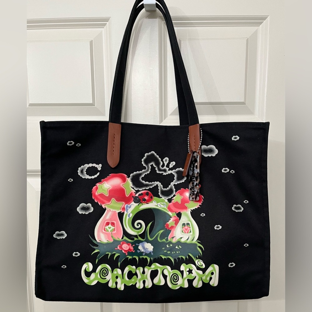 Coach “This Is Coachtopia” Tote in Black